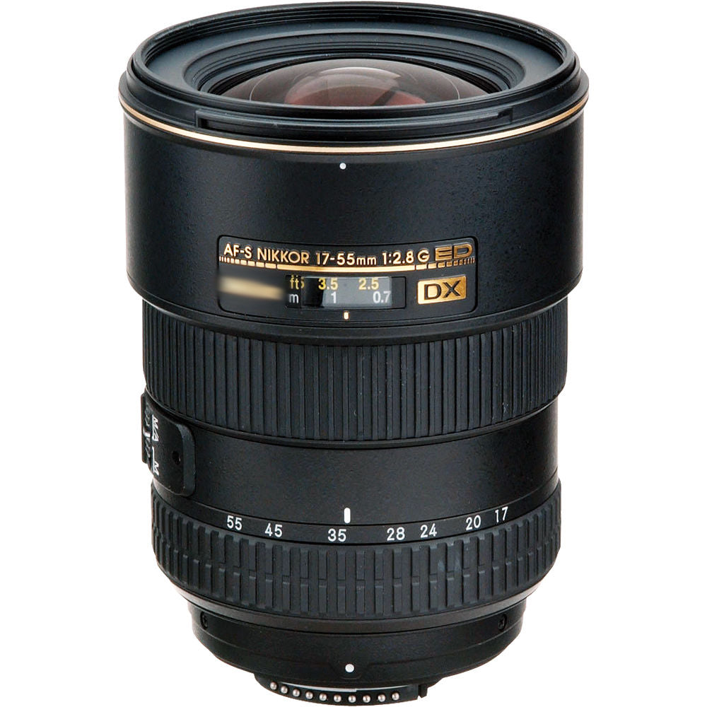 Nikon 17-55mm f/2.8G ED-IF AF-S DX Lens Bundle