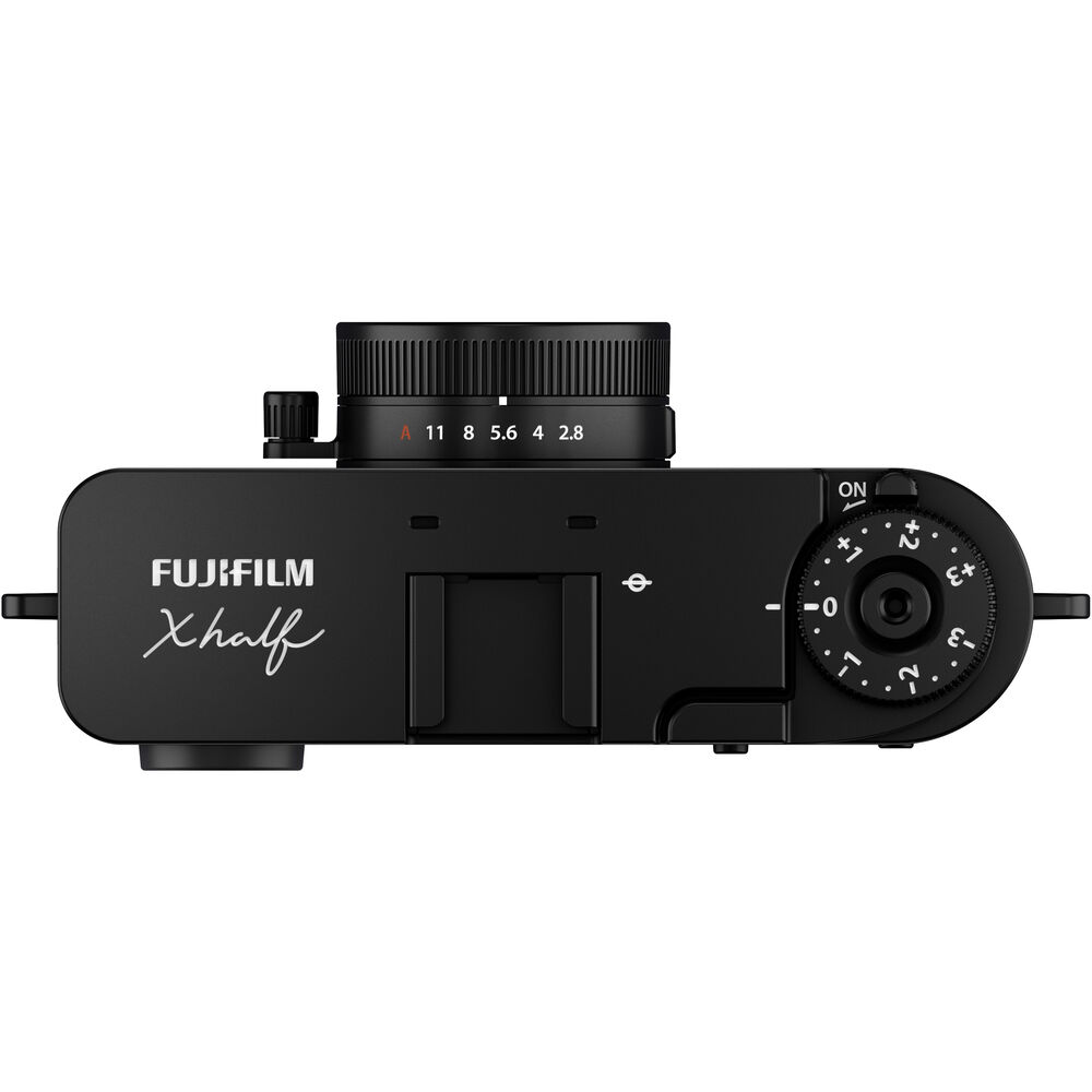 FUJIFILM X half Digital Camera (Black) Bundle
