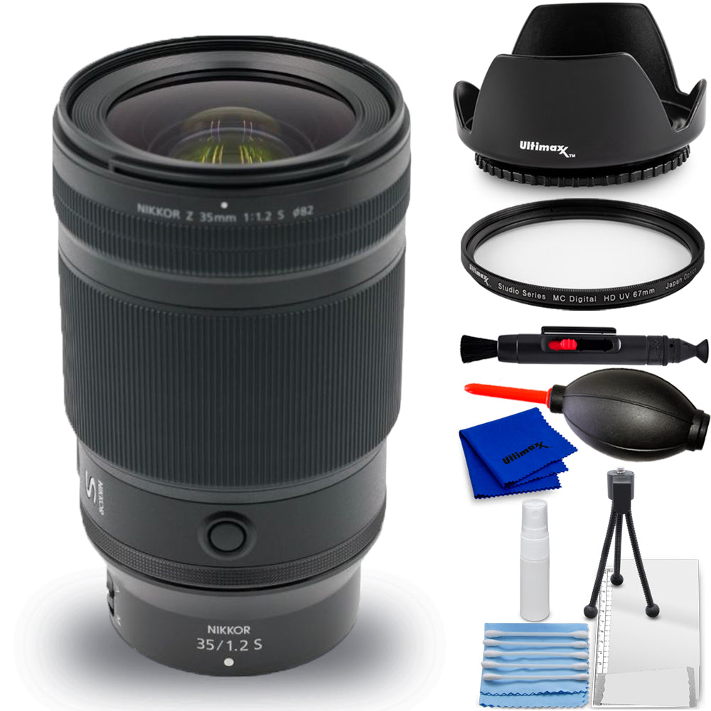Nikon NIKKOR Z 35mm f/1.2 S Lens (Nikon Z) Bundle