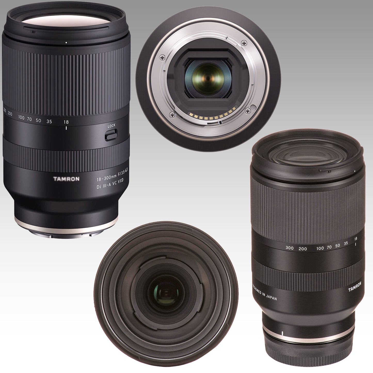 Tamron 18-300mm f/3.5-6.3 Lens Bundle (E-Mount)- Includes: Water-Resistant Lens Pouch, 3PC Protective Filter Kit, Lens Hood & Much More (18pc Bundle)