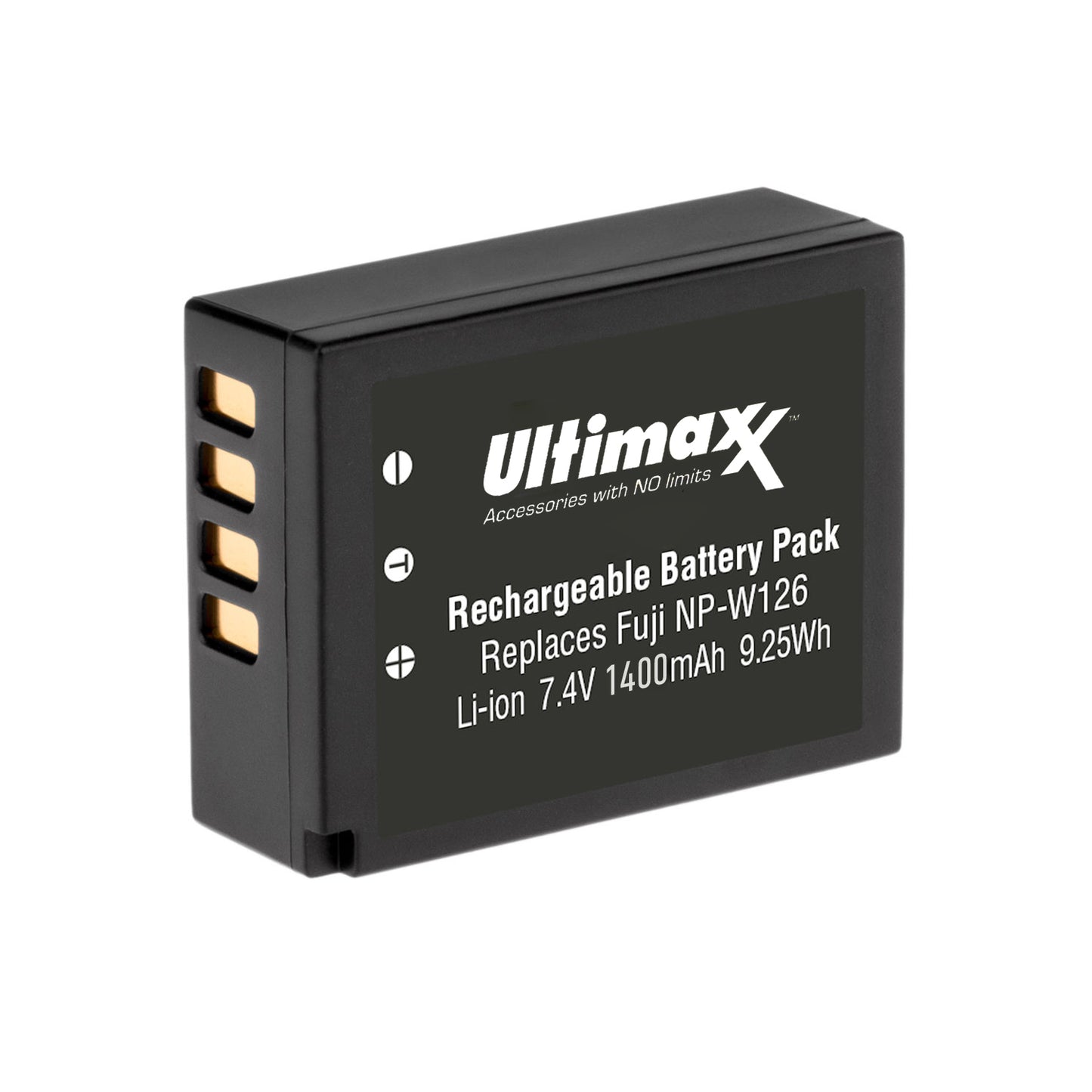 Ultimaxx Replacement Battery for Fuji NP-W126 - 1400 mAh