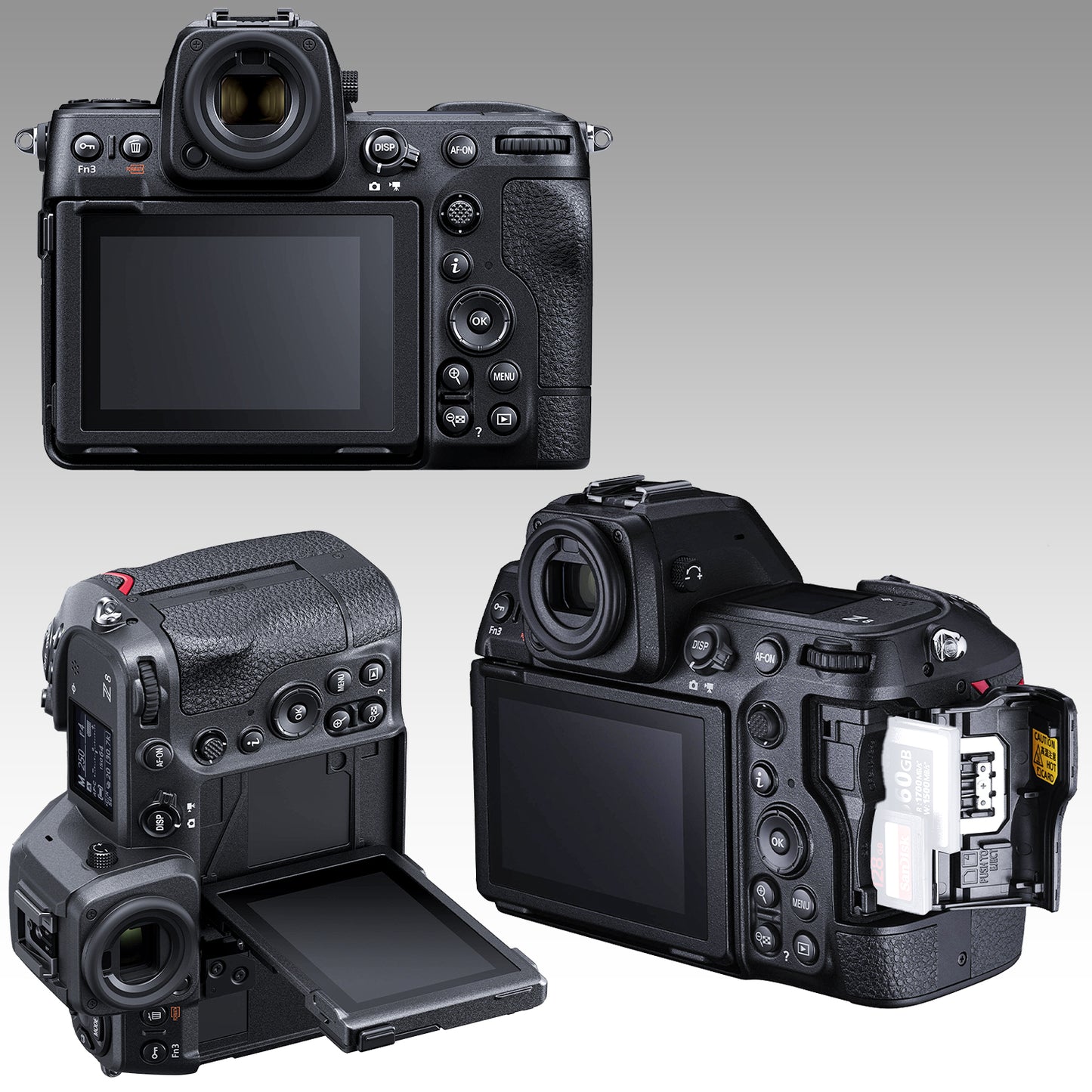 Ultimaxx Essential Nikon Z8 Mirrorless Camera Bundle (Body Only) - Includes: 128GB Extreme Memory Card, 1x Replacement Battery, Rapid Travel Charger & More (23pc Bundle)