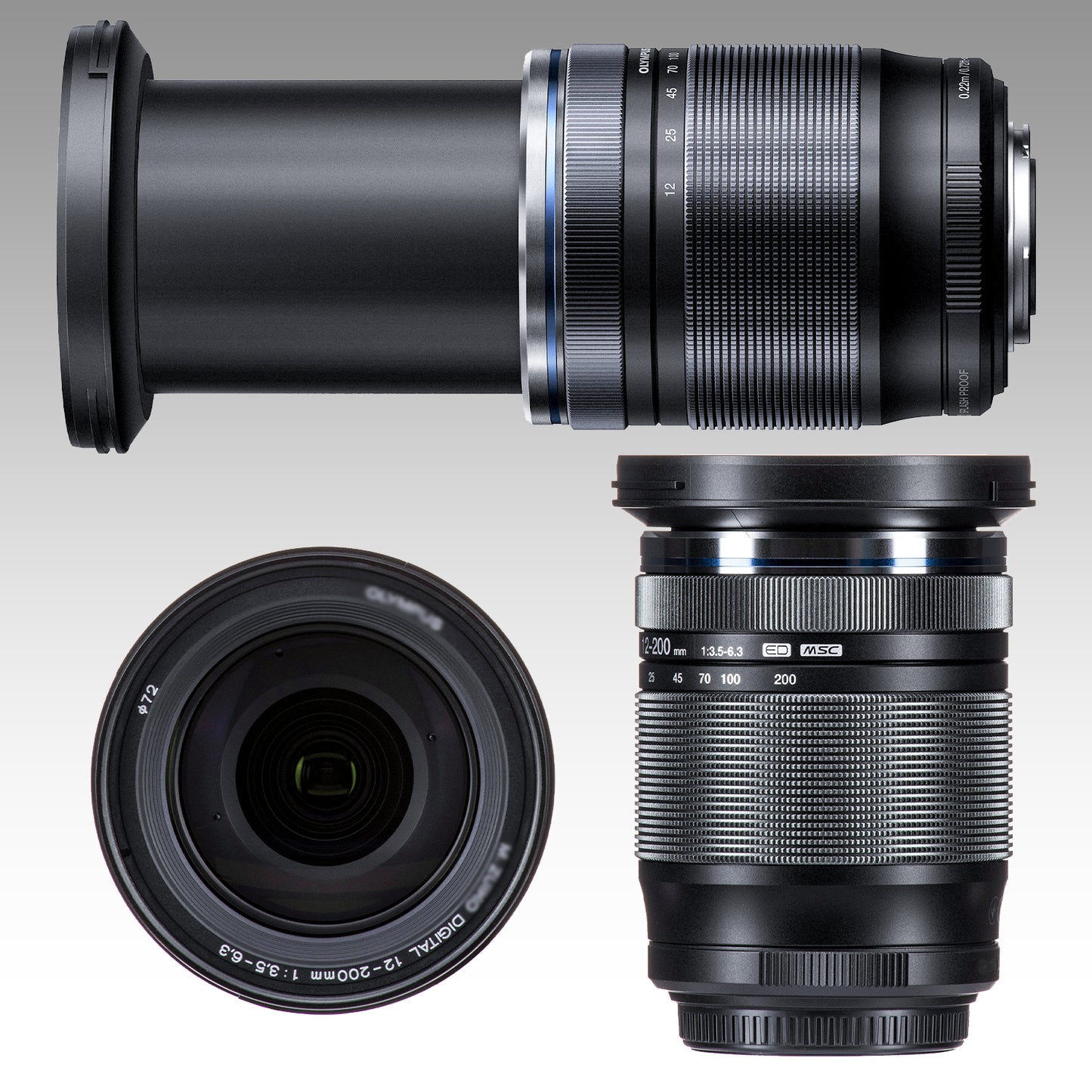 Ultimaxx Essential Olympus M.Zuiko Digital ED 12-200mm f/3.5-6.3 Lens Bundle - Includes: 2.2x Telephoto Zoom Lens Attachment & More (14pc Bundle)