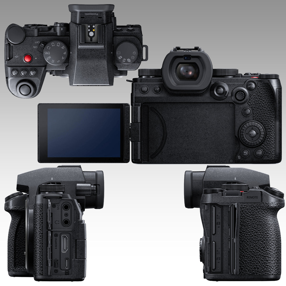 Panasonic Lumix S5 IIX Mirrorless Camera (Body Only) Advanced Bundle - Includes: 2x 64GB Ultra Memory Cards, Replacement Battery & More (22pc Bundle)