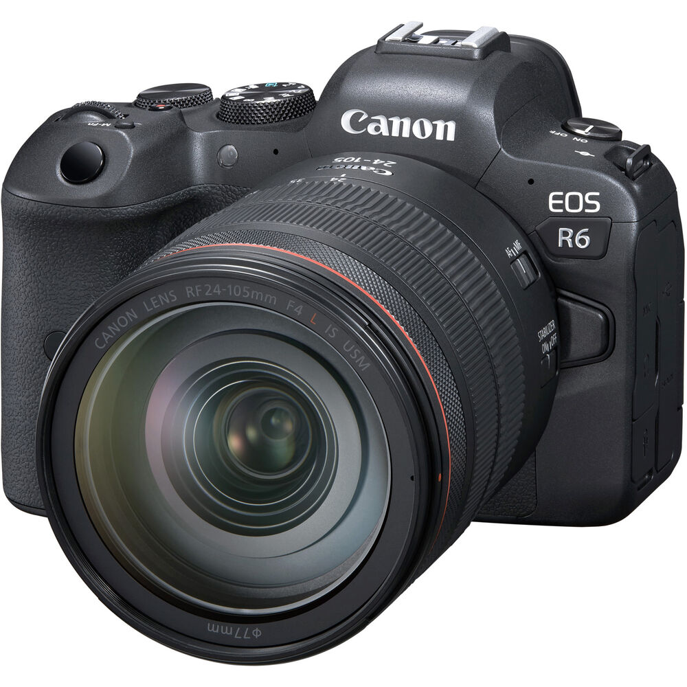 Canon EOS R6 Kit with RF 24-105mm f/4L IS USM Lens