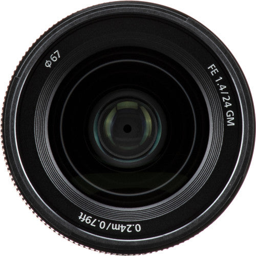 Sony G Master 24mm wide-angle lens