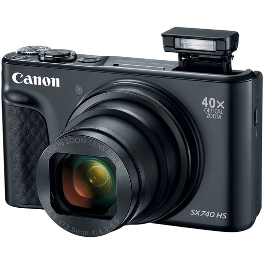 Canon PowerShot SX740 HS (Black) - Phoenix Photo