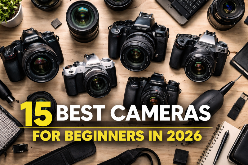 Top 15 Best Cameras for Beginners in 2026
