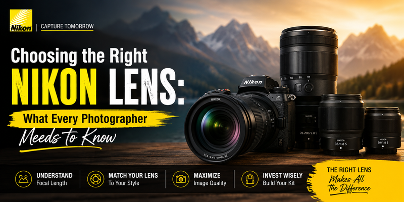 Choosing the Right Nikon Lens: What Every Photographer Needs to Know