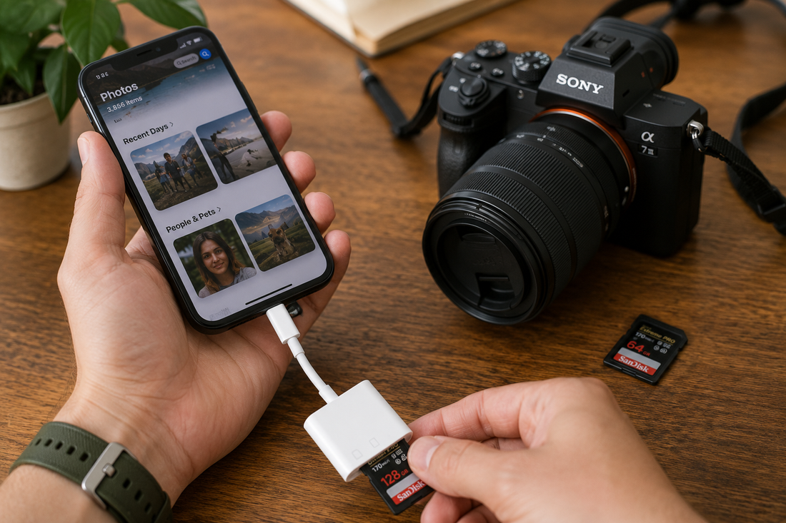 Transferring Digital Camera Photos to Your iPhone: 5 Methods That Actually Work