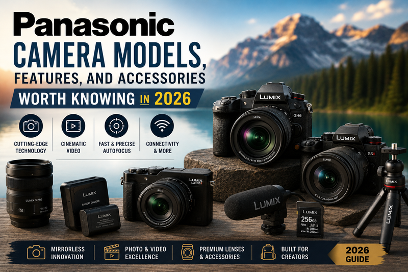 Panasonic Camera Models, Features, and Accessories Worth Knowing in 2026