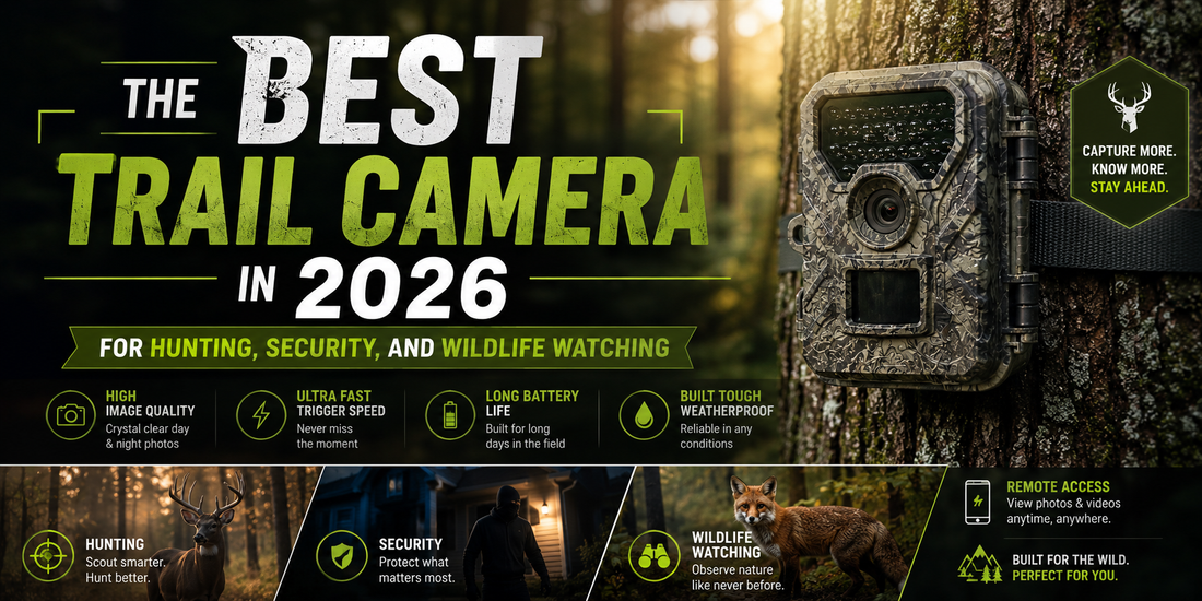 The Best Trail Camera in 2026 for Hunting, Security, and Wildlife Watching
