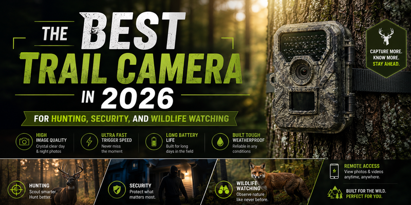 The Best Trail Camera in 2026 for Hunting, Security, and Wildlife Watching