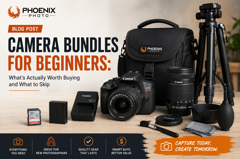 Camera Bundles For Beginners: What's Actually Worth Buying and What to Skip