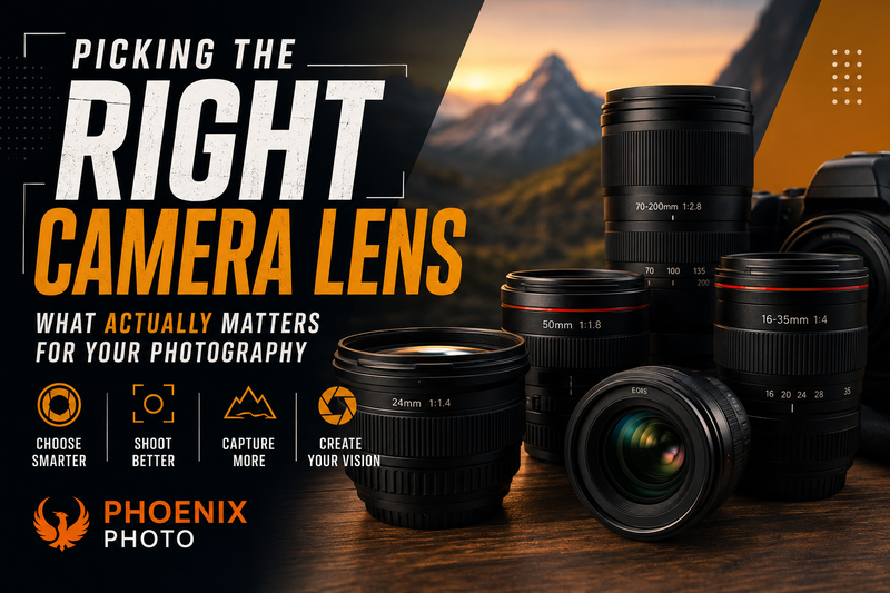 Picking the Right Camera Lens: What Actually Matters for Your Photography