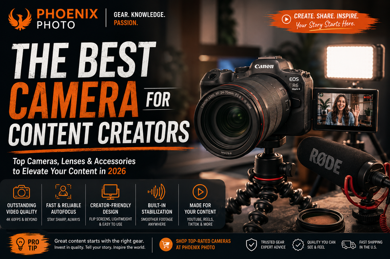 The Best Camera for Content Creators: Top Picks, Specs, and What Actually Matters