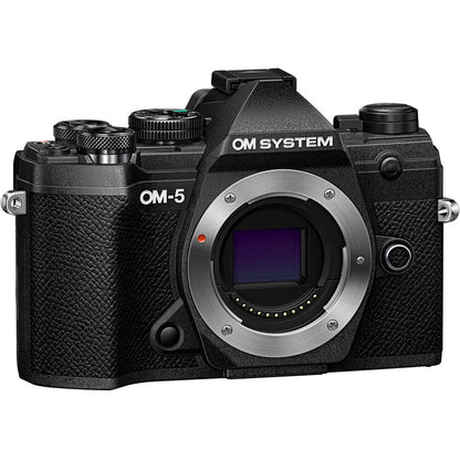 OM SYSTEM OM-5 Mirrorless Camera (Body, Black)