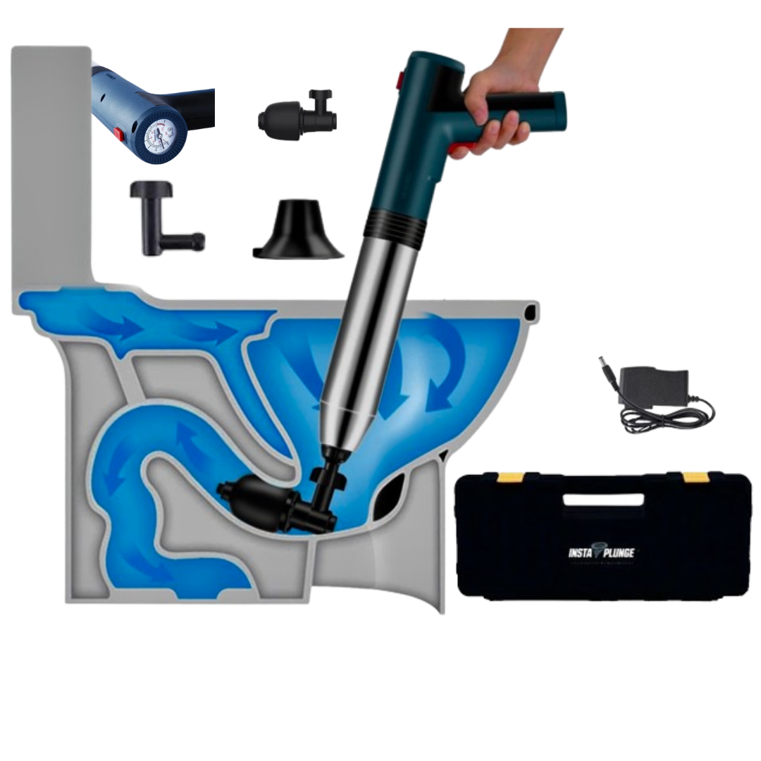 InstaPlunge Pro Electric Plunger (Black)