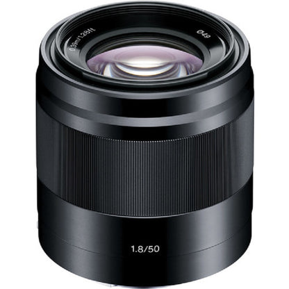 Sony E 50mm f/1.8 OSS Lens (Black)
