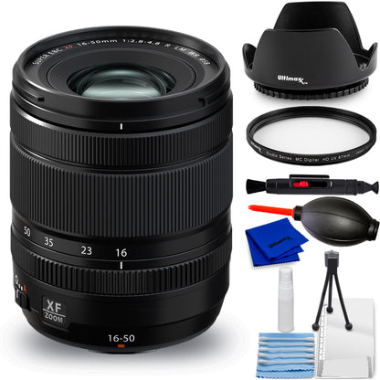 FUJIFILM XF 16-50mm f/2.8-4.8 R LM WR Lens Starter Bundle