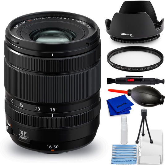 FUJIFILM XF 16-50mm f/2.8-4.8 R LM WR Lens Starter Bundle