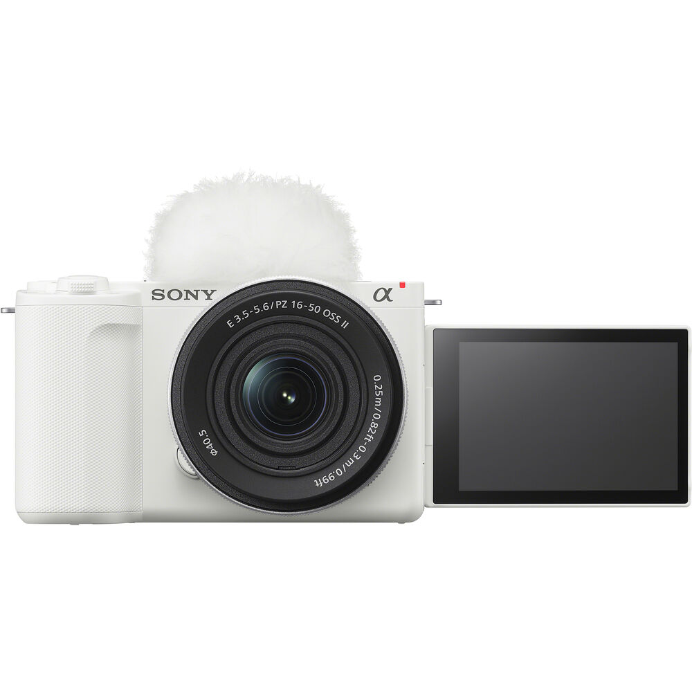 Sony ZV-E10 II Mirrorless Camera with 16-50mm II Lens (White)