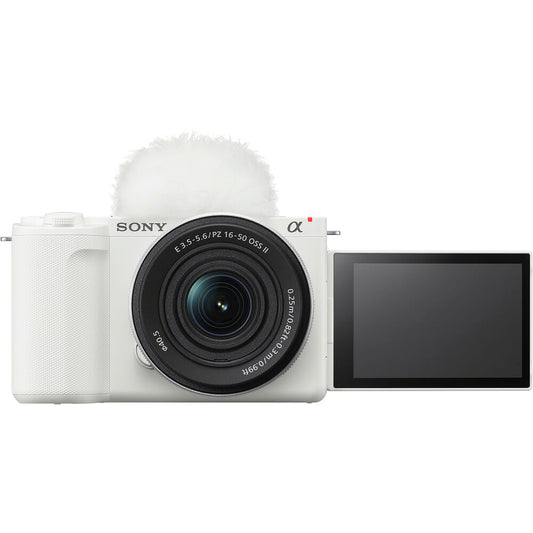 Sony ZV-E10 II Mirrorless Camera with 16-50mm II Lens (White)