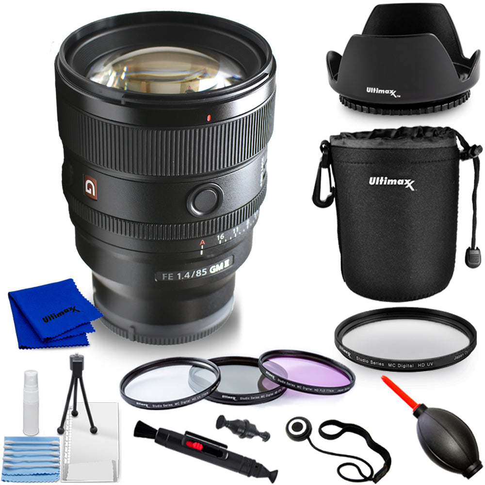 Sony FE 85mm f/1.4 GM II Lens Bundle 2
