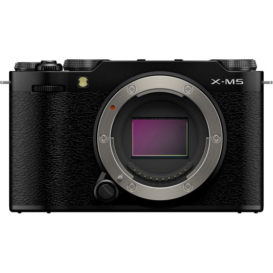 FUJIFILM X-M5 Mirrorless Camera (Body, Black)
