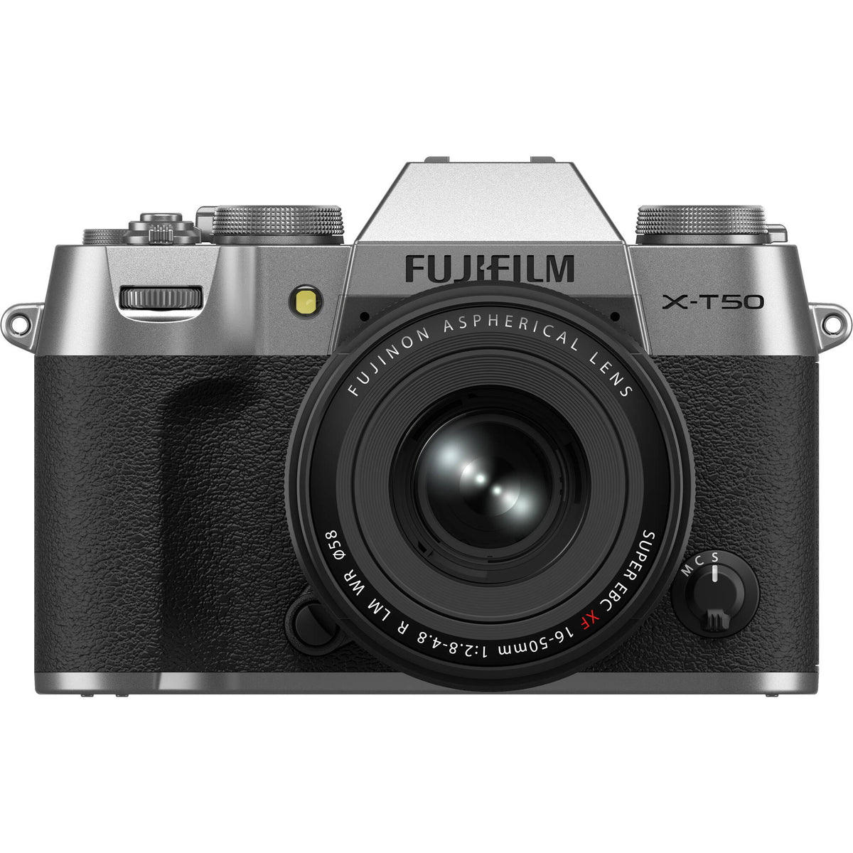 FUJIFILM X-T50 Mirrorless Camera with XF 16-50mm f/2.8-4.8 Lens (Silver) Bundle