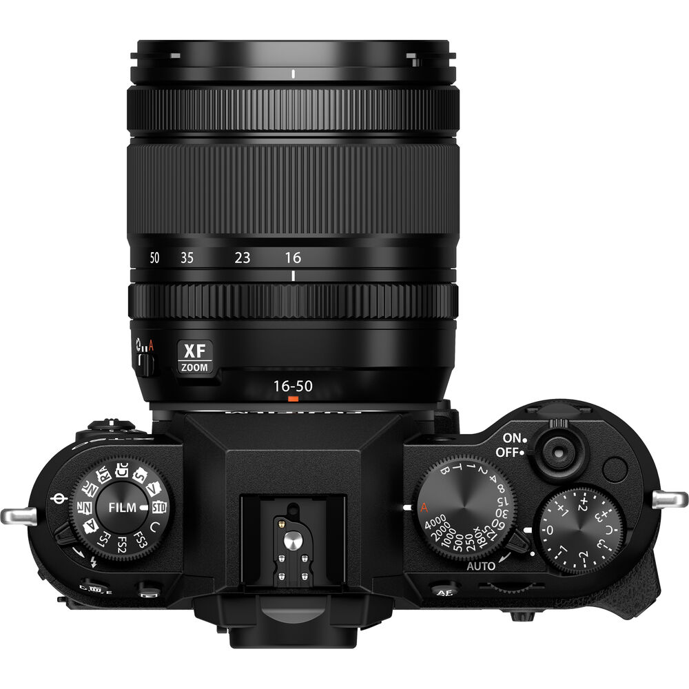 FUJIFILM X-T50 Mirrorless Camera with XF 16-50mm f/2.8-4.8 Lens (Black) Advanced Bundle