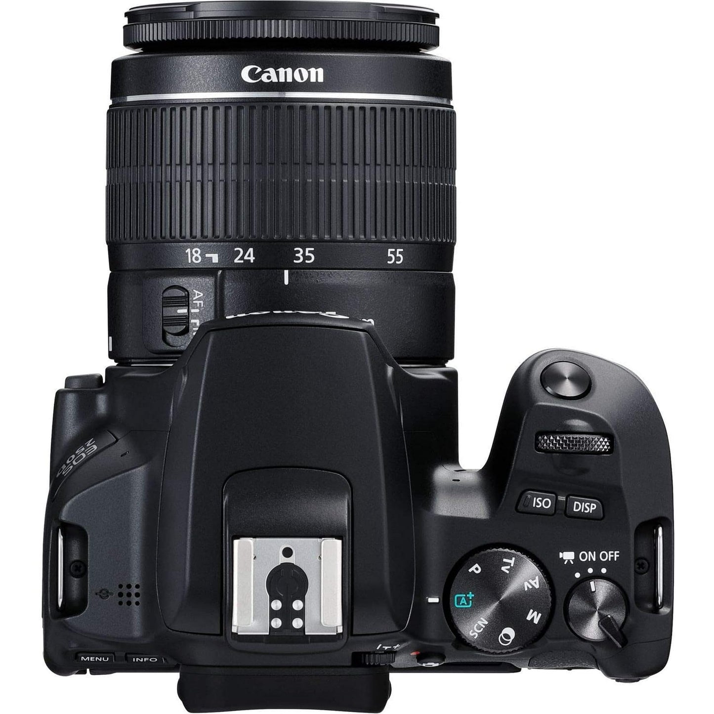 SSE Canon EOS 250D (Rebel SL3) DSLR Camera with 18-55mm DC III Lens & Essential Accessory Bundle ? Includes: SanDisk Ultra 64GB SDXC Memory Card, Extended Life Battery, Slave Flash, 57 Tripod & More