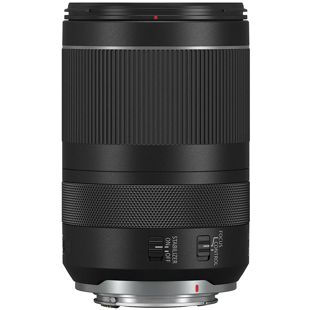 Canon RF 24-240mm f/4-6.3 is USM Lens Wide-Angle Lens for mirrorless Camera and 128 Extreme Memory Card (Renewed)