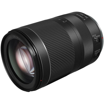 Canon RF 24-240mm f/4-6.3 is USM Lens Wide-Angle Lens for mirrorless Camera and 128 Extreme Memory Card (Renewed)