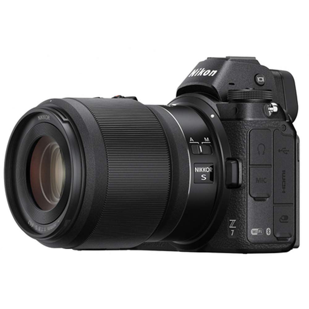Nikon Z7 45.7MP FX-Format Full-Frame 4K Mirrorless Camera Bundle with NIKKOR Z 50mm f/1.8 S Lens Black