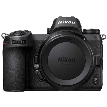 Nikon Z7 45.7MP FX-Format Full-Frame 4K Mirrorless Camera Bundle with NIKKOR Z 50mm f/1.8 S Lens Black