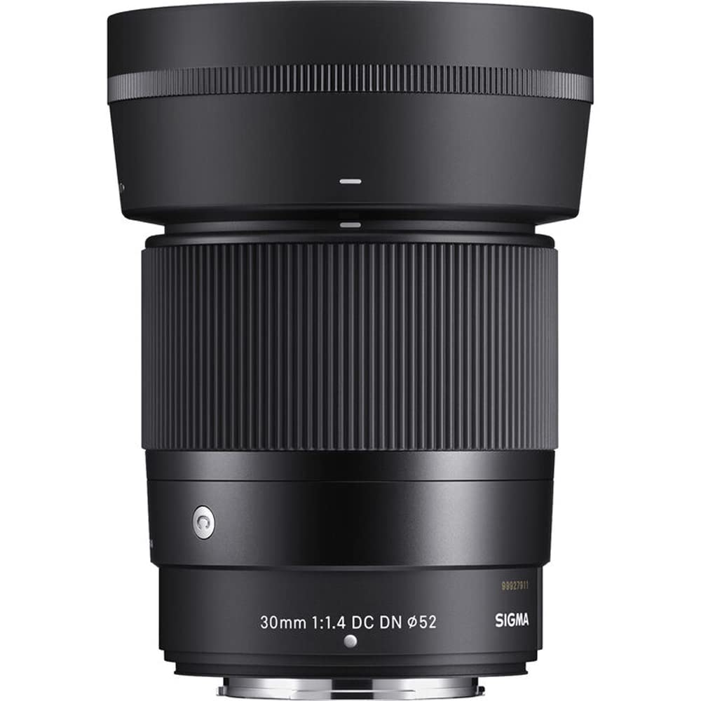 Sigma 302975 30mm f/1.4 DC DN Contemporary Lens for FUJIFILM X Bundle with Lexar Professional 633x 64GB UHS-1 Class 10 SDXC Memory Card