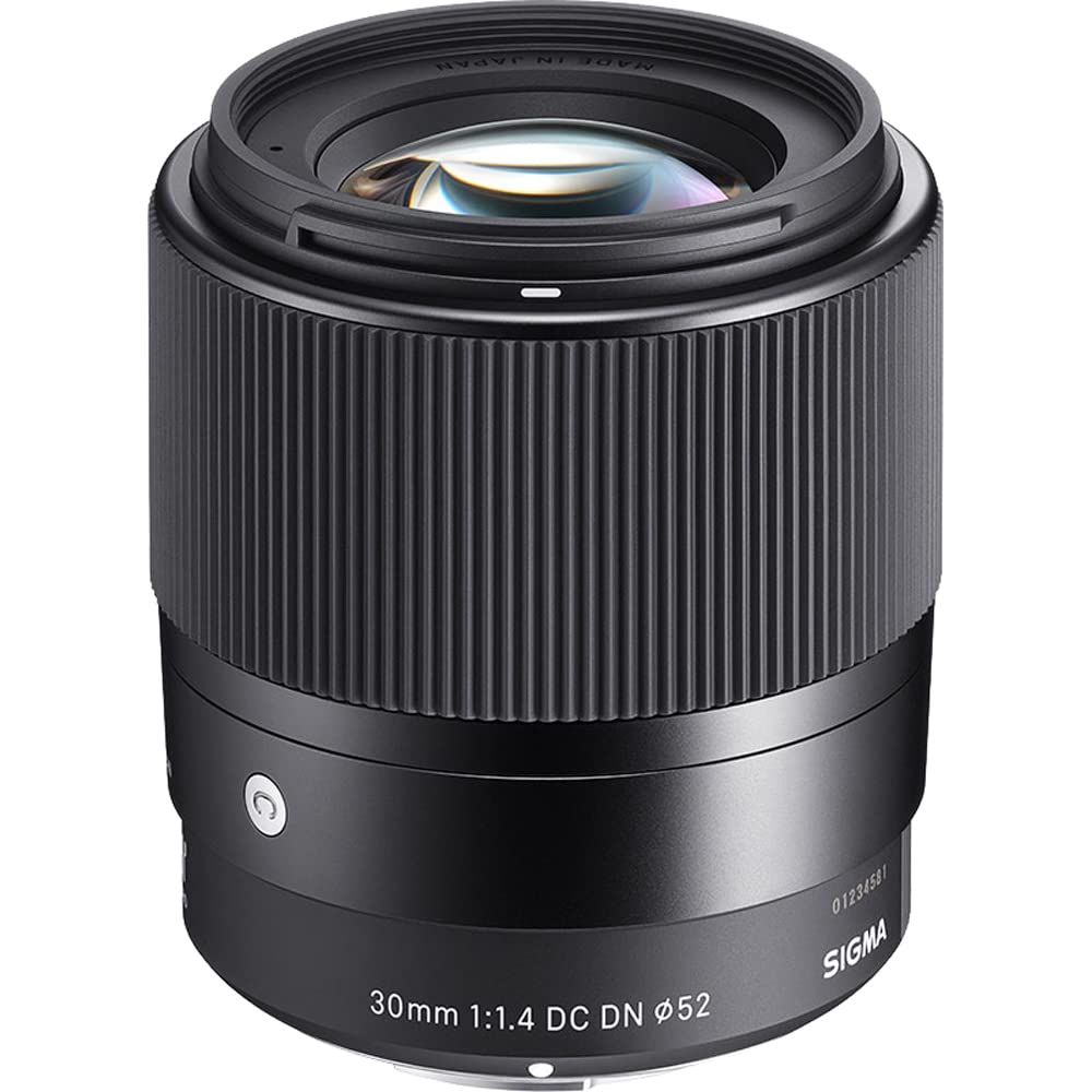 Sigma 302975 30mm f/1.4 DC DN Contemporary Lens for FUJIFILM X Bundle with Lexar Professional 633x 64GB UHS-1 Class 10 SDXC Memory Card