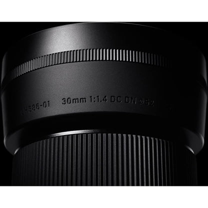 Sigma 302975 30mm f/1.4 DC DN Contemporary Lens for FUJIFILM X Bundle with Lexar Professional 633x 64GB UHS-1 Class 10 SDXC Memory Card