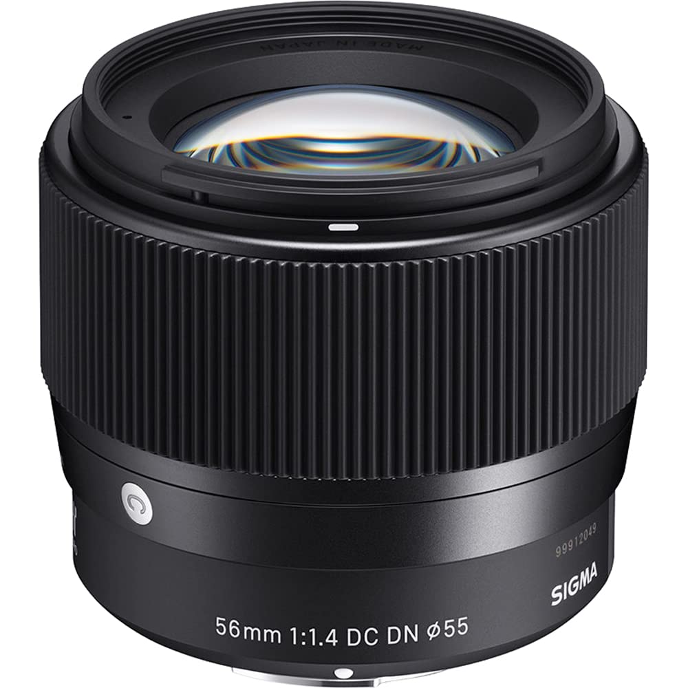 Sigma 351975 56mm F1.4 DC DN Contemporary Lens for FUJIFILM X Bundle with Lexar Professional 633x 64GB UHS-1 Class 10 SDXC Memory Card