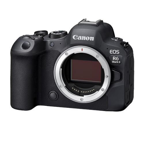 Canon EOS R6 Mark II Mirrorless Camera w/RF 24-70mm f/2.8 L (2 Items) (Renewed)