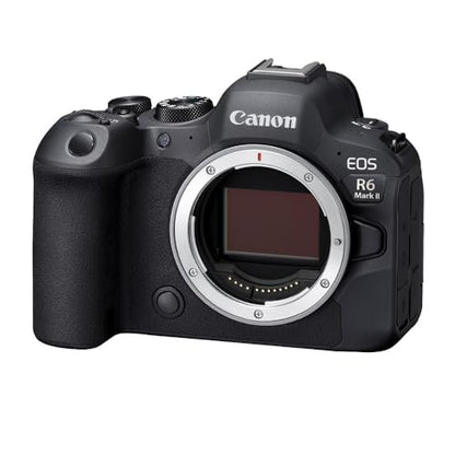 Canon EOS R6 Mark II Mirrorless Camera w/RF 24-70mm f/2.8 L (2 Items) (Renewed)