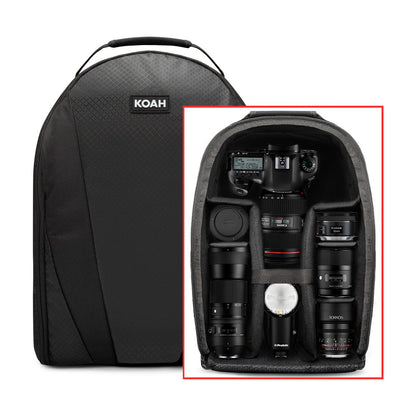 Fujifilm 35mm f/2 WR Lens (Black) w/Focus Accesory Bundle & Camera Backpack