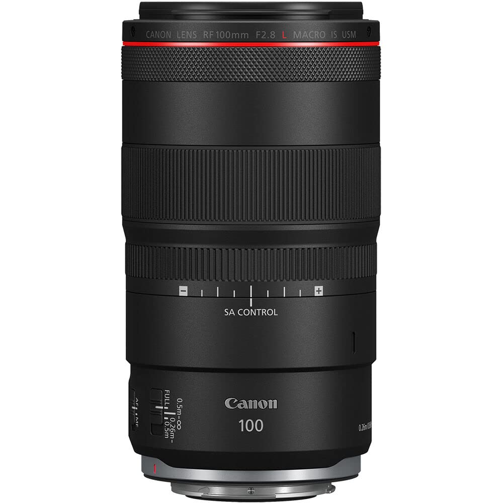 Canon RF 100mm f/2.8 L Macro is USM Telephoto Macro Lens with 128 Extreme Memory Card
