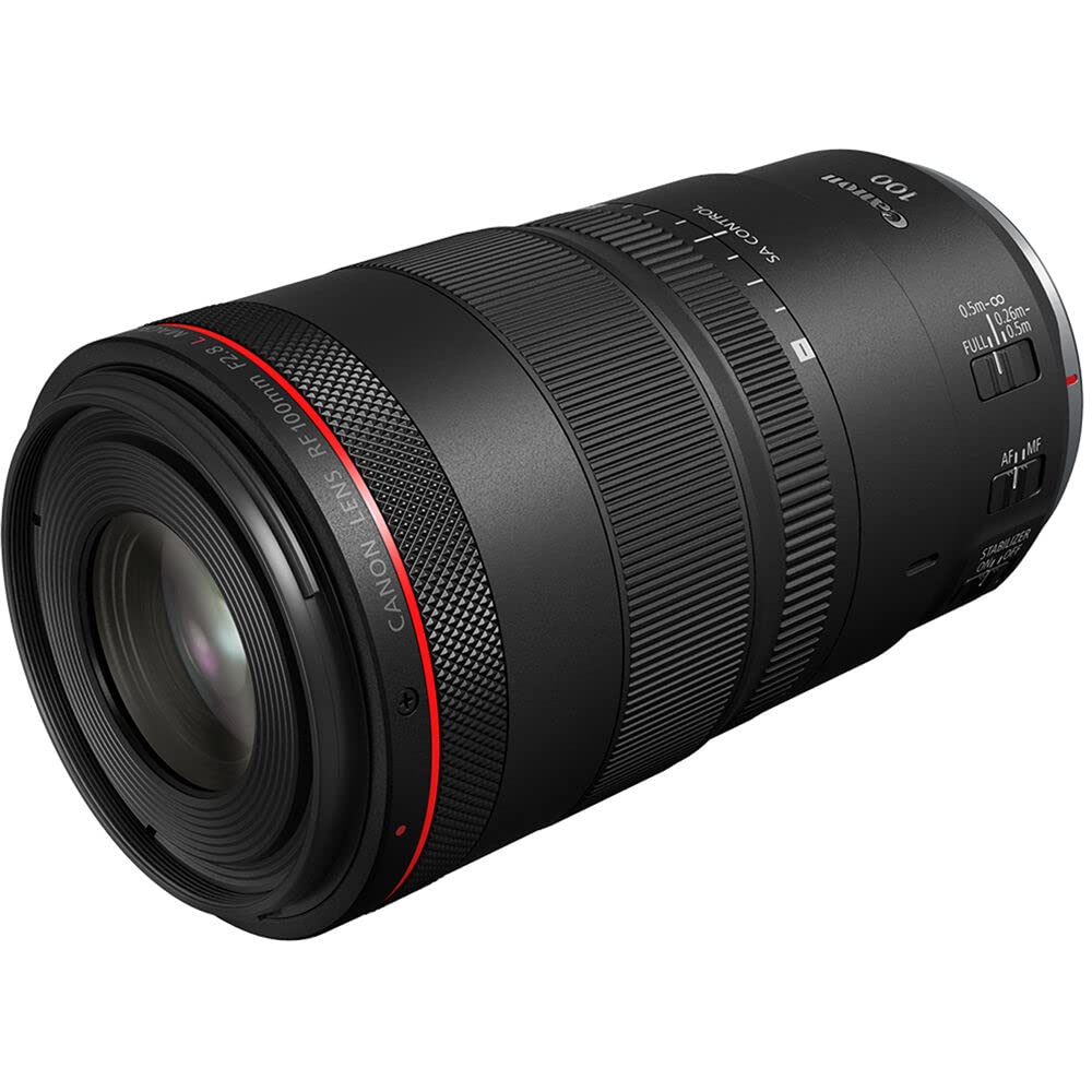Canon RF 100mm f/2.8 L Macro is USM Telephoto Macro Lens with 128 Extreme Memory Card