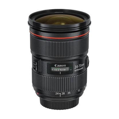Canon EF 24-70mm f/2.8L II USM Lens Bundle Includes: 24-70mm Lens, Lexar 16GB Professional 600x SDHC UHS-I Memory Card, 3pc. Lens Cleaning Kit, & Lens Cap Keeper
