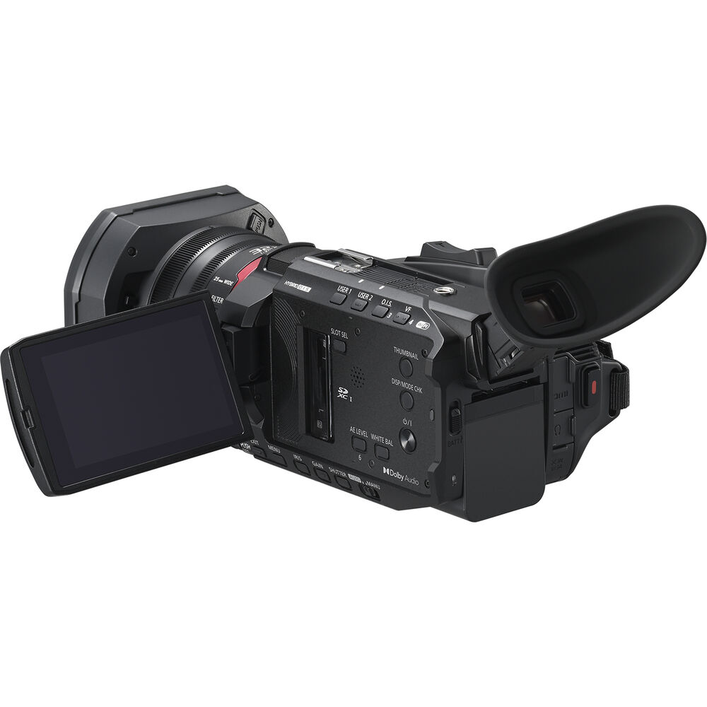 Panasonic HC-X1600 UHD 4K HDMI Camcorder with 24x Zoom Pro Bundle