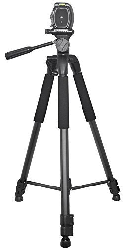 SSE 72INTRIMON Professional Tripod 3 Way Pan Head Tilt Motion with Built in Bubble Level and Monopod for Canon/Nikon/Sony/Pentax/Sigma/Fuji/Olympus/Panasonic/JVC/Samsung Cameras Plus Camcorders