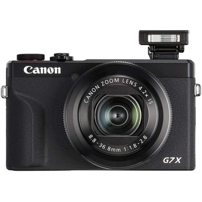 Canon PowerShot G7 X Mark III Digital Camera (Black) Advanced Accessory Bundle