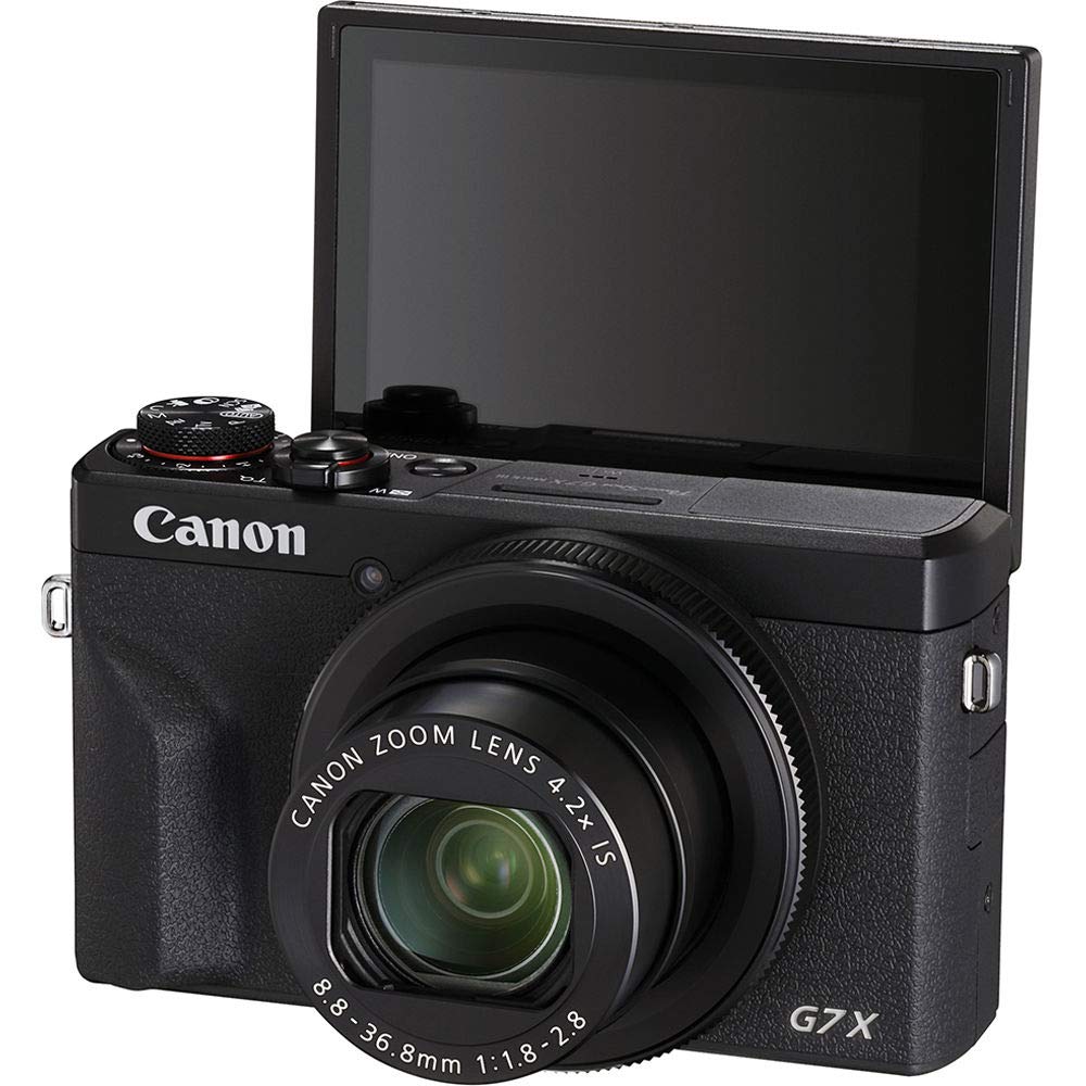 Canon PowerShot G7 X Mark III Digital Camera (Black) Advanced Accessory Bundle